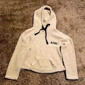 4-1🎁fleece hoodie by sweet rain(S) with 3 (M)Tee’s by sweet souL U get it ALL!!